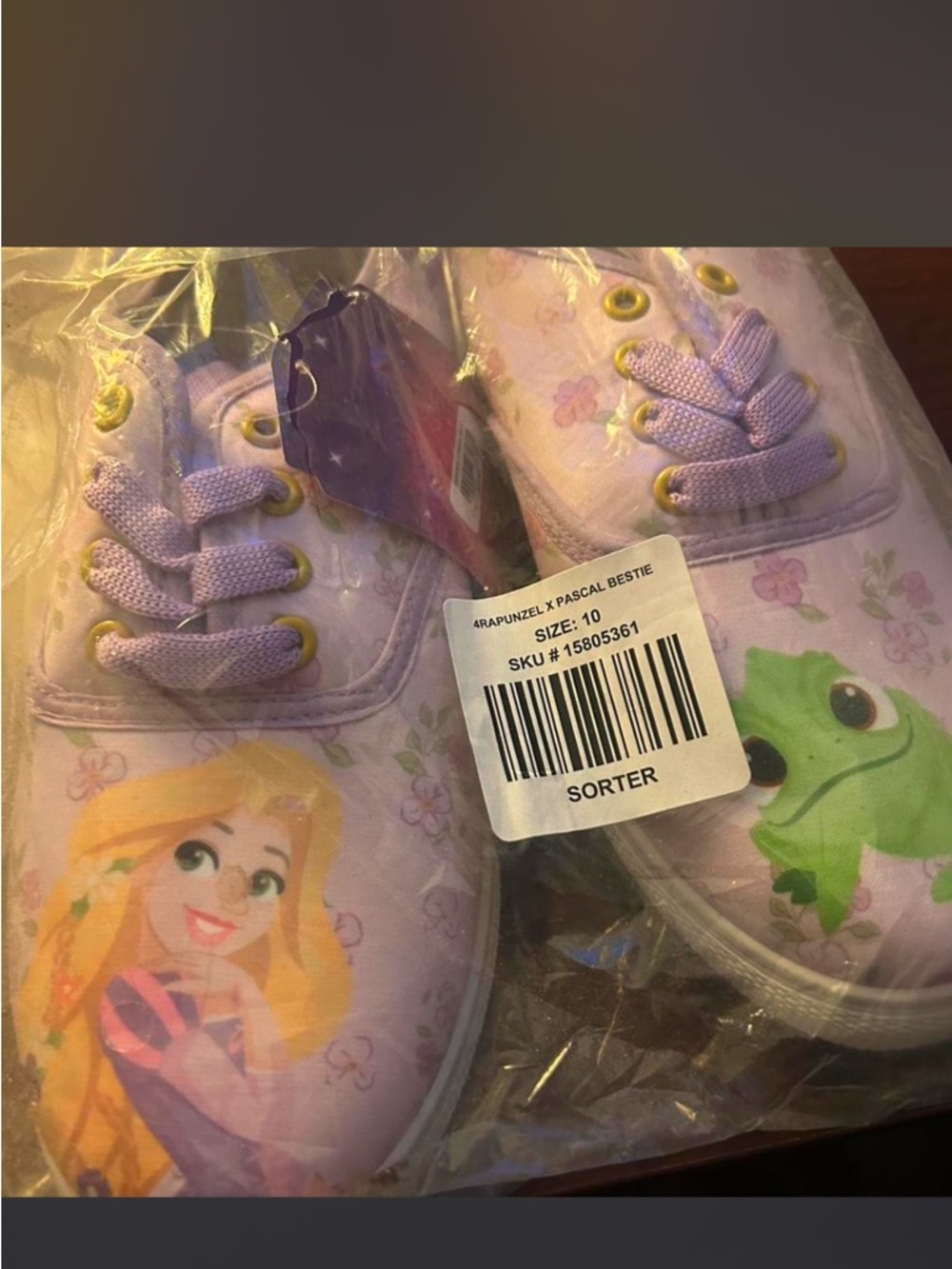 Rapunzel & Pascal Adult Sneakers - Lavender